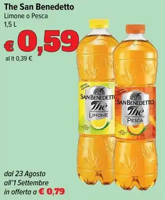 Carrefour Market The san benedetto limone o pesca offerta