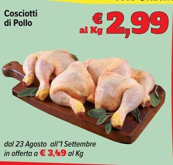 Carrefour Market Cosciotti di pollo offerta