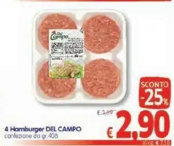 A&O Del campo Hamburger offerta