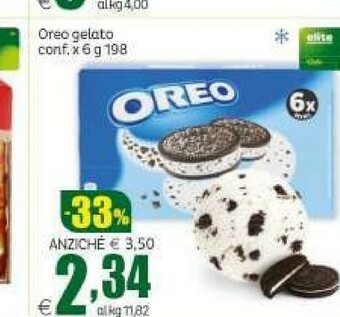 Elite Oreo Gelato offerta