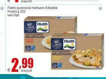 Elite Frosta Filetti di merluzzo offerta