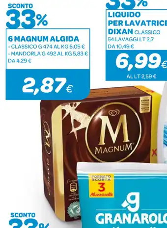 Ekom 6 Magnum Algida offerta