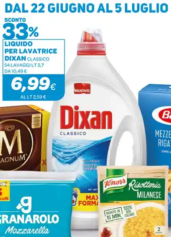 Ekom Liquido Per Lavatrice Dixan offerta