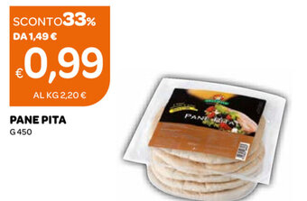 Ekom Pane Pita G 450 offerta