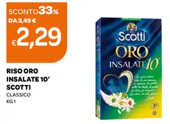 Ekom Riso Oro Insalate 10' Scotti Classico KG1 offerta