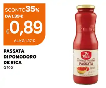 Ekom Passata Di Pomodoro De Rica G 700 offerta