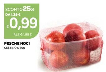 Ekom Pesche Noci Cestino G 500 offerta