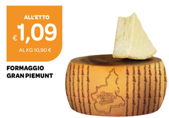 Ekom Formaggio Gran Piemunt offerta