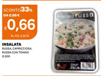 Ekom Insalata Russa, Capricciosa, Russa Con Tonno G200 offerta