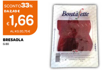 Ekom Bresaola G 80 offerta