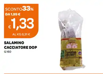 Ekom Salamino Cacciatore DOP G160 offerta