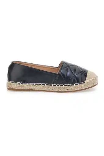 Espadrillas plocadi 17661 nere trapuntate