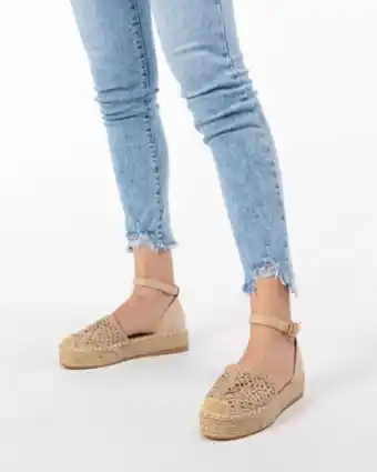 Globo Moda Miss globo - espadrillas beige con merletto offerta