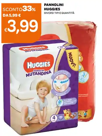 Ekom Pannolini Huggies offerta