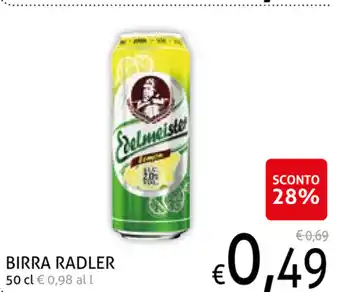Ecu Discount Birra Radler 50cl offerta
