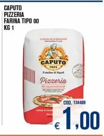 Adhoc Caputo pizzeria farina tipo 00 kg 1 offerta