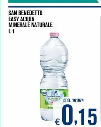 Adhoc San benedetto easy acqua minerale naturale l 1 offerta