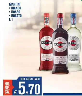 Martini *bianco* rosso* rosato