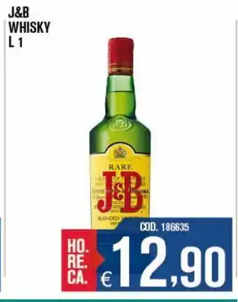 Adhoc J&b whisky l 1 offerta