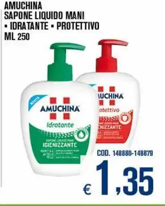 Adhoc Amuchina sapone liquido mani offerta