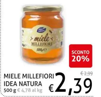 Ecu Discount Idea Natura Miele Millefiori 500g offerta