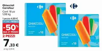 Carrefour Market Ghiaccioli carrefour offerta