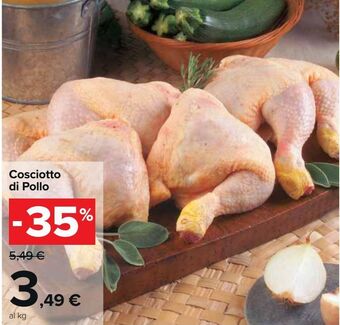 Carrefour Market Cosciotto di pollo offerta