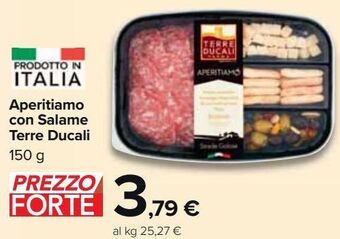 Carrefour Market Aperitiamo con salame terre ducali offerta