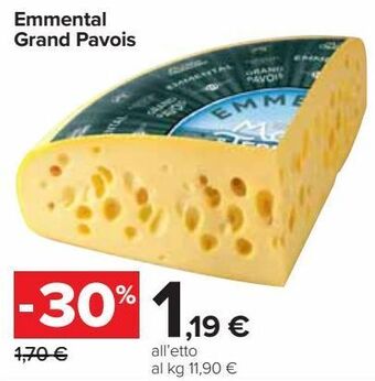 Carrefour Market Emmental grand pavois offerta