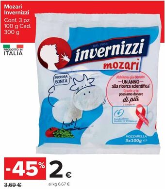 Carrefour Market Mozari invernizzi offerta