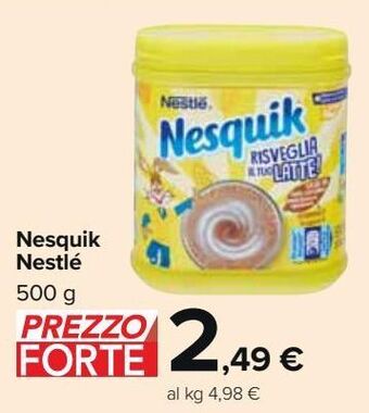 Carrefour Market Nesquik nestlé offerta