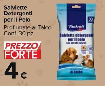 Carrefour Market Salviette detergenti per il pelo offerta