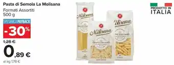 Carrefour Market Pasta di semola la molisana offerta