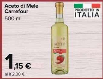 Carrefour Market Aceto di mele carrefour offerta