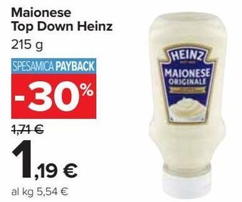 Carrefour Market Maionese top down heinz offerta