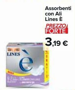 Carrefour Market Assorbenti con ali lines è offerta