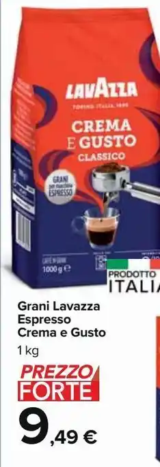 Carrefour Market Grani lavazza espresso crema e gusto offerta