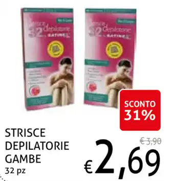 Gambe Strisce Depilatorie