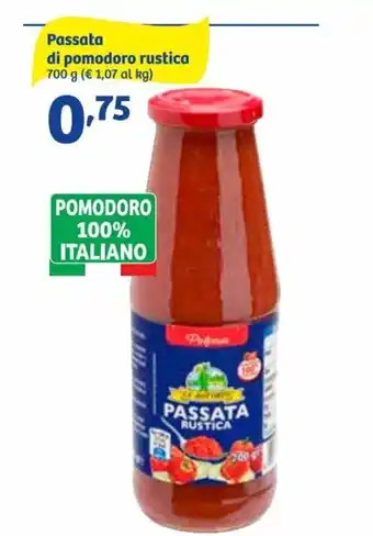 In'S Mercato Passata di pomodoro rustica 700 g offerta