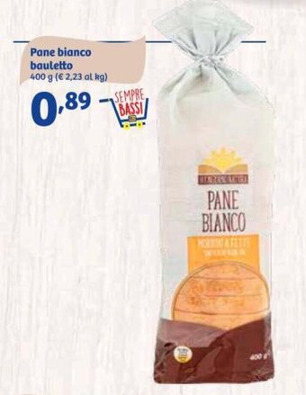 In'S Mercato Buongiorno Natura Pane bianco bauletto 400 g offerta