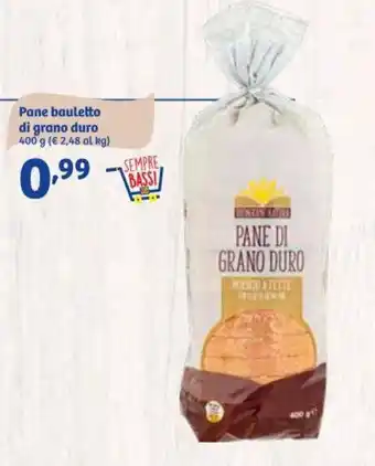 In'S Mercato Buongiorno Natura Pane bauletto di grano duro 400 g offerta
