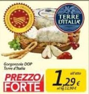 Carrefour Terre D'Italia' Gorgonzola DOP offerta