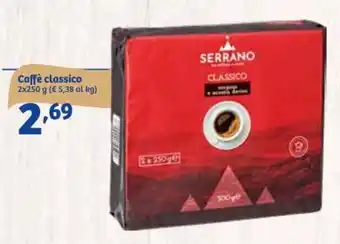 In'S Mercato Serrano Caffè classico 2x250 g offerta