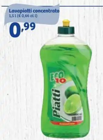 In'S Mercato Eco 10 Lavapiatti concentrato 1,5 l offerta
