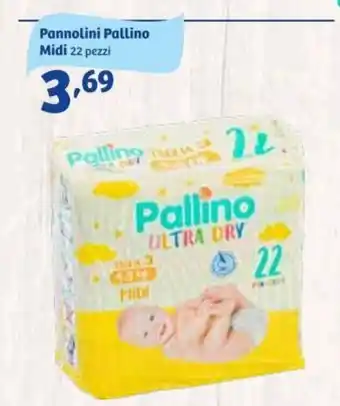 In'S Mercato Pallino Ultra Dry Pannolini Midi 22 pezzi offerta