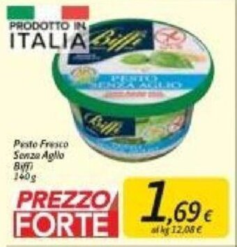 Carrefour Biffi Pesto Fresco Senza Aglio 140 g offerta