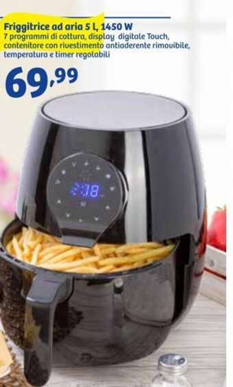 In'S Mercato Friggitrice ad aria 5 l, 1450 W offerta