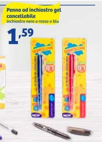 In'S Mercato Penna ad inchiostro gel cancellabile offerta