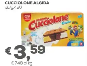 Pan Algida Cucciolone x6/480 g offerta