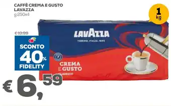 Pan Lavazza Caffè crema e gusto 250 g x 4 offerta